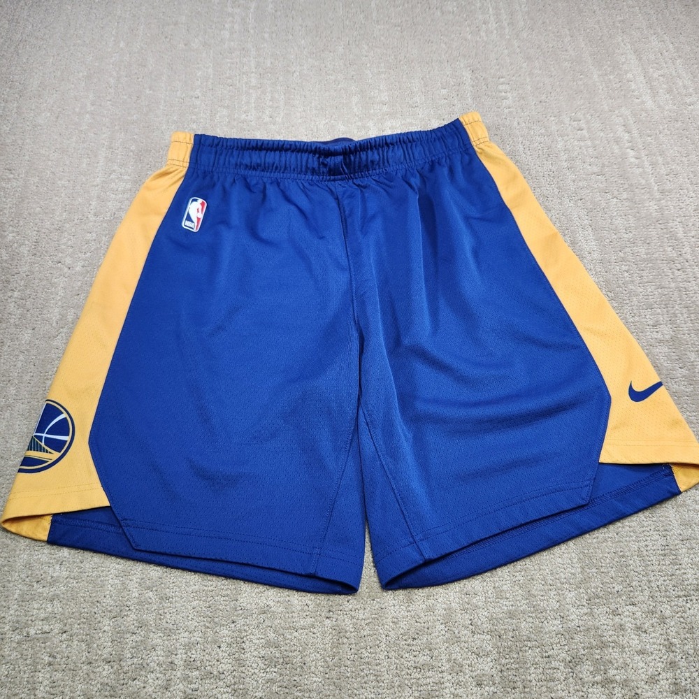 Golden State Warriors Shorts Men XL Nike Engineered Dri Fit Team Issue Blue